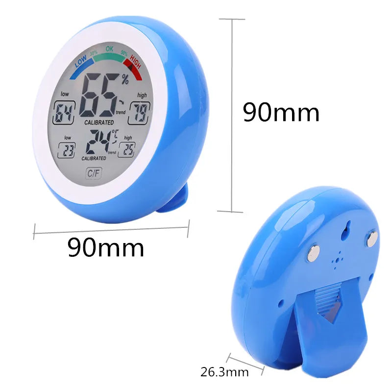 Digital Thermometer Hygrometer Mini - Compact Indoor Sensor