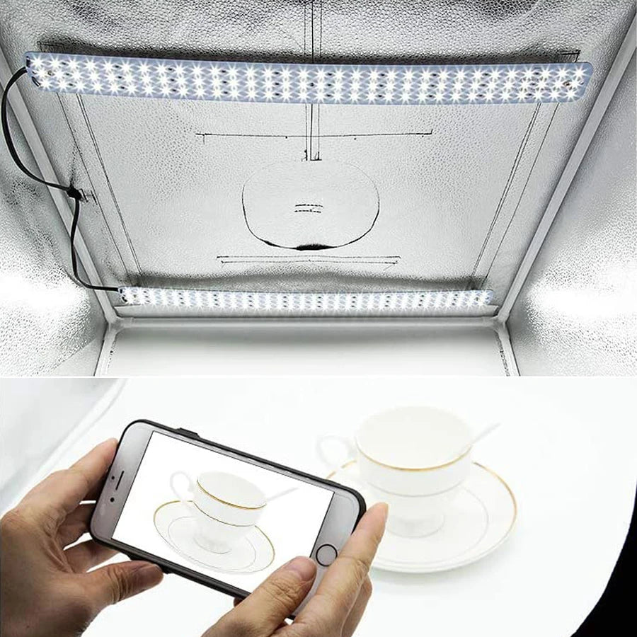 Photo Studio Light Box 16x16in - Adjustable Brightness