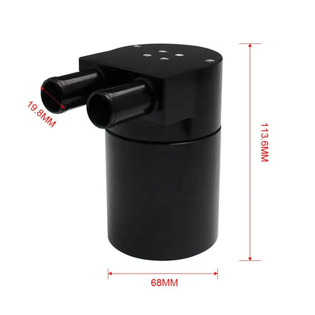 Universal Car Engine Reservior Oil Catch Can Tank Aluminum Alloy High Polished Fit For BMW N54 335 by InterCyprus Trading Ltd