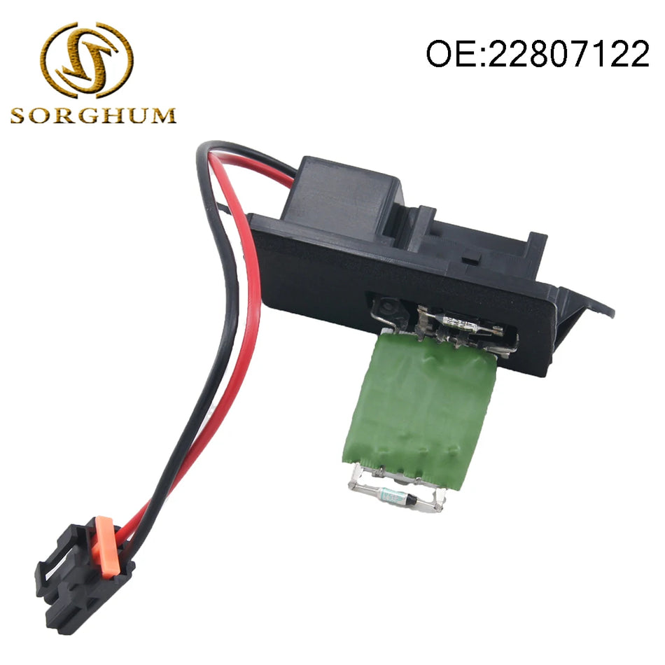 Heater Blower Motor Resistor For Chevrolet Silverado 1500 22807122 Compatible Replacement
