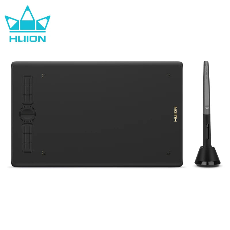 Huion H580X Grafiktavla med batterifri penna, USB-C, Windows Mac Android