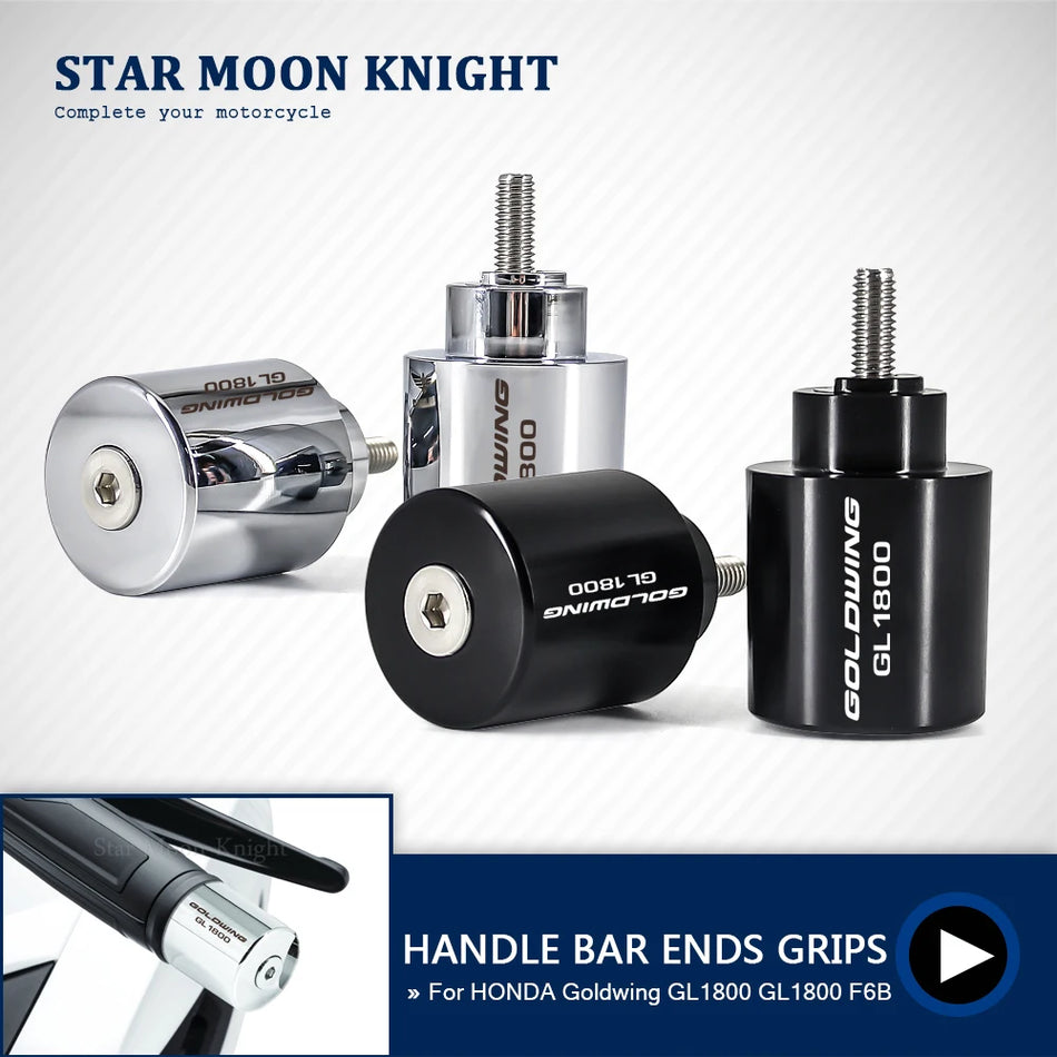 Honda Gold Wing 1800 Ohjaustangon Pääpaino Värinänvaimennusliitännällä, CNC Alumiini