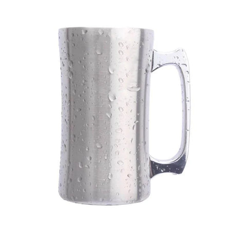 Insulated Stainless Steel 20oz Beer Mug &ndash; Double Wall 560ml / 501-600ml