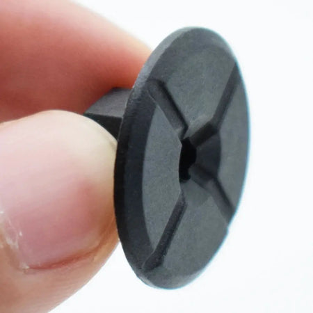 10Pcs 4mm Plastic Fastener Nut For Mercedes Benz Fender Mud Flap Splash Guard Wheel Arch Bumper Panel Retainer Clip Rivet by InterCyprus Trading Ltd