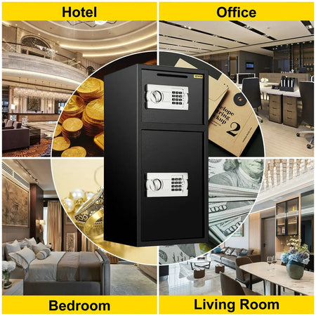 33 Inch Double Door Safe Box With Electronic Lock