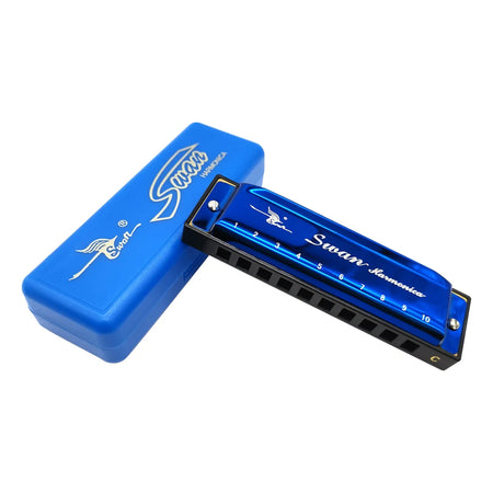 10 Holes Blues Harmonica Diatonic &ndash; Compact And Lightweight