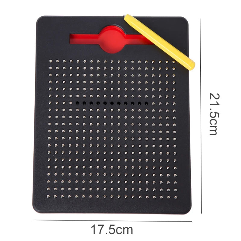 Kids Magnetic Writing Board Toy &ndash; Montessori Learning BOS10201 mini black