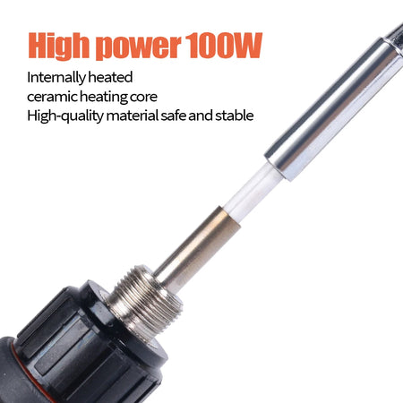 928D-I Digital Soldering Iron Kit &ndash; Temperature Adjustable