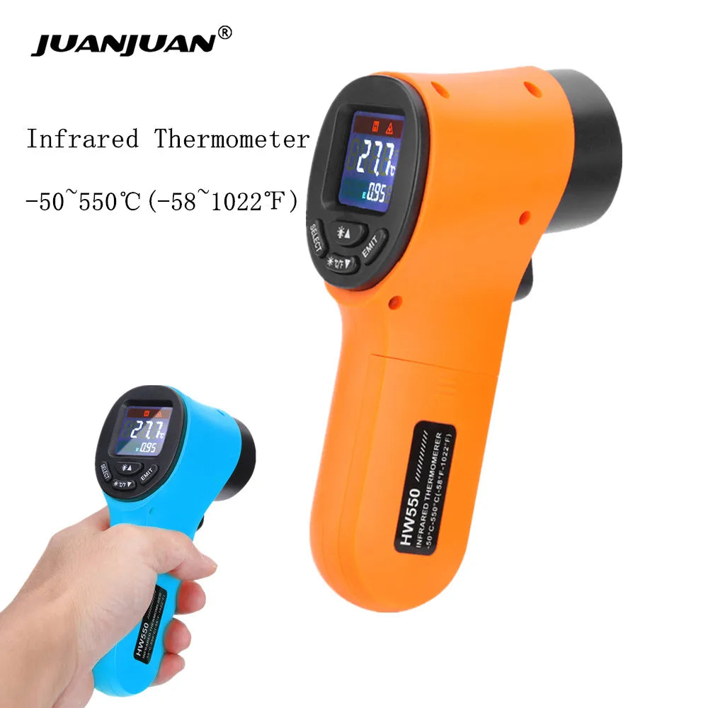 Digital Infrared Thermometer HW550 &ndash; Non Contact Pyrometer