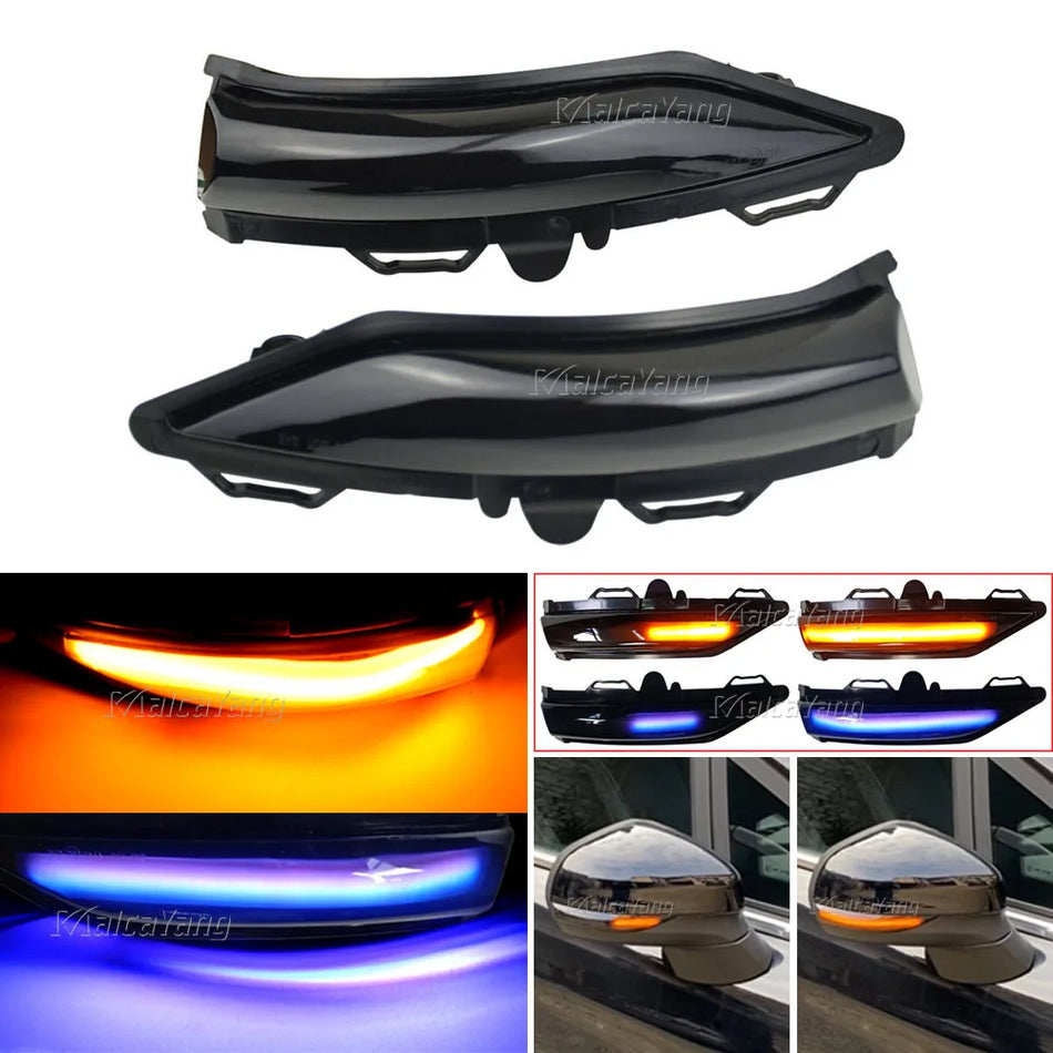 Dynamiczne LED-owe światła kierunkowskazów do Forda Fiesty MK8 19+ Mk7