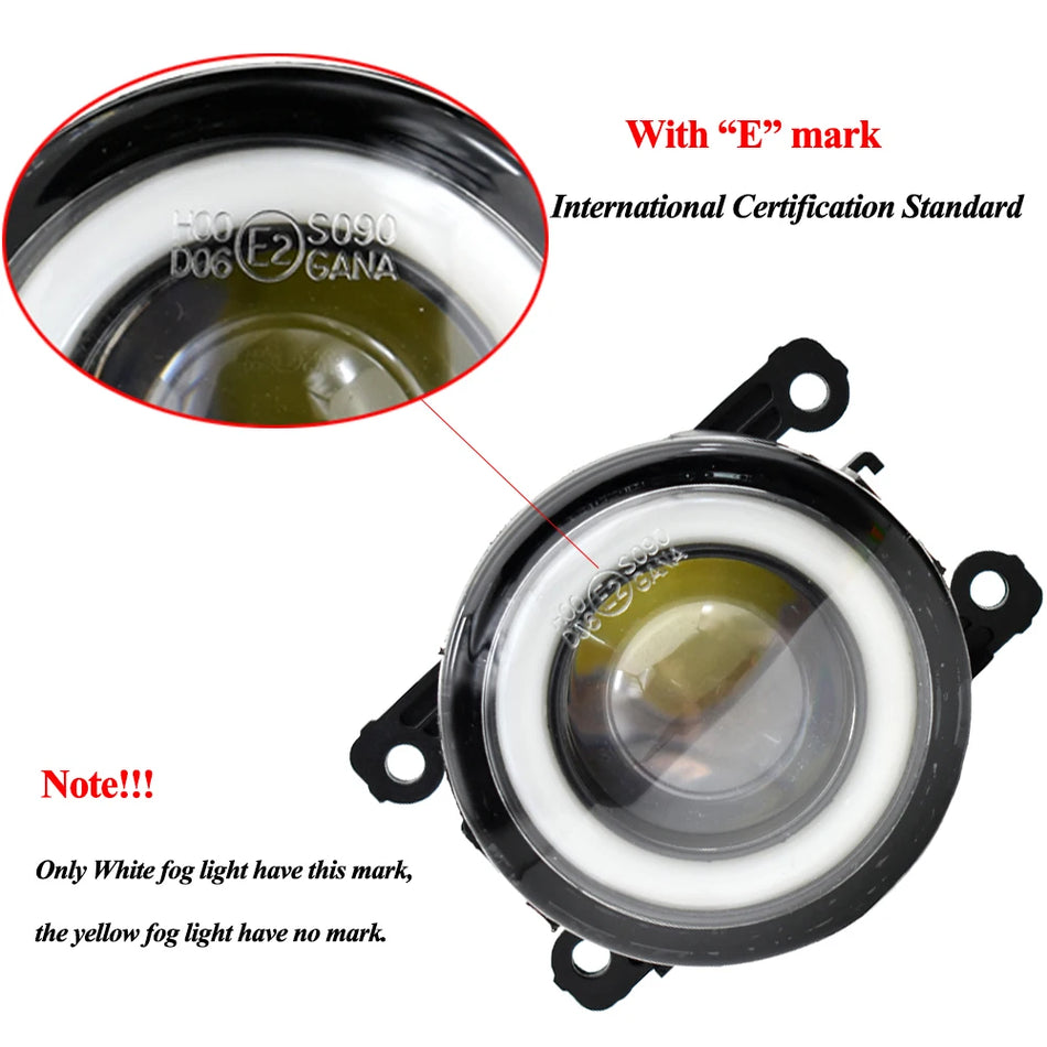 Luz de Niebla LED con Ojo de Ángel para Ford Falcon BF 2005-2008
