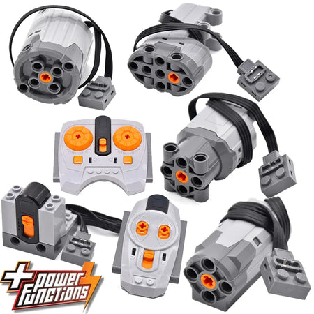 High-tech Power Function Extension Wire for DIY Car &amp; Truck Models