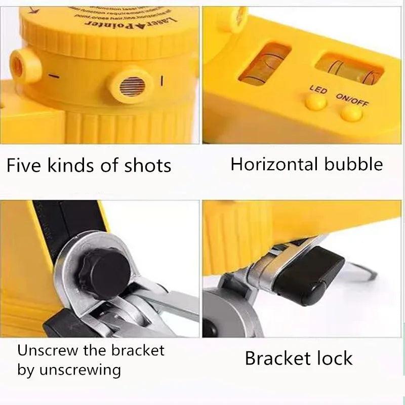 Lv06 Cross Line Laser Level - Horizontal Vertical Alignment