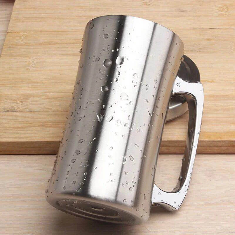 Insulated Stainless Steel 20oz Beer Mug &ndash; Double Wall