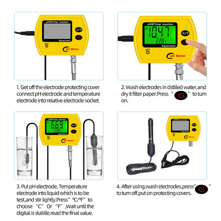 PH-991 PH Meter Tester Durable Acidimeter &ndash; Water Monitor