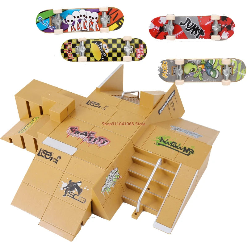 Finger Skateboards Ramp Set &ndash; Perfect for Kids' Tech Practice