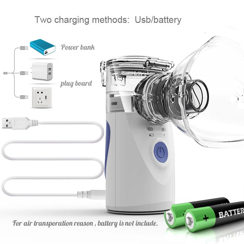 In-001 Nebulizer - Portable Silent Ultrasonic Nebulizer