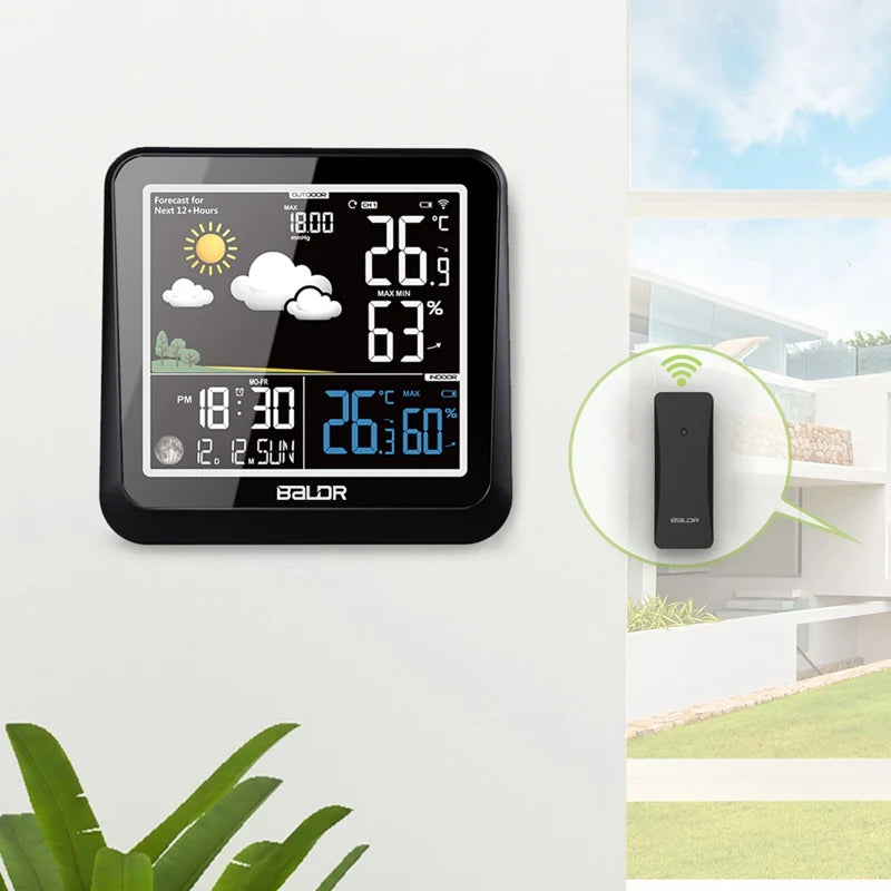 Baldr Wireless Weather Station &ndash; Outdoor Moon Phase Display