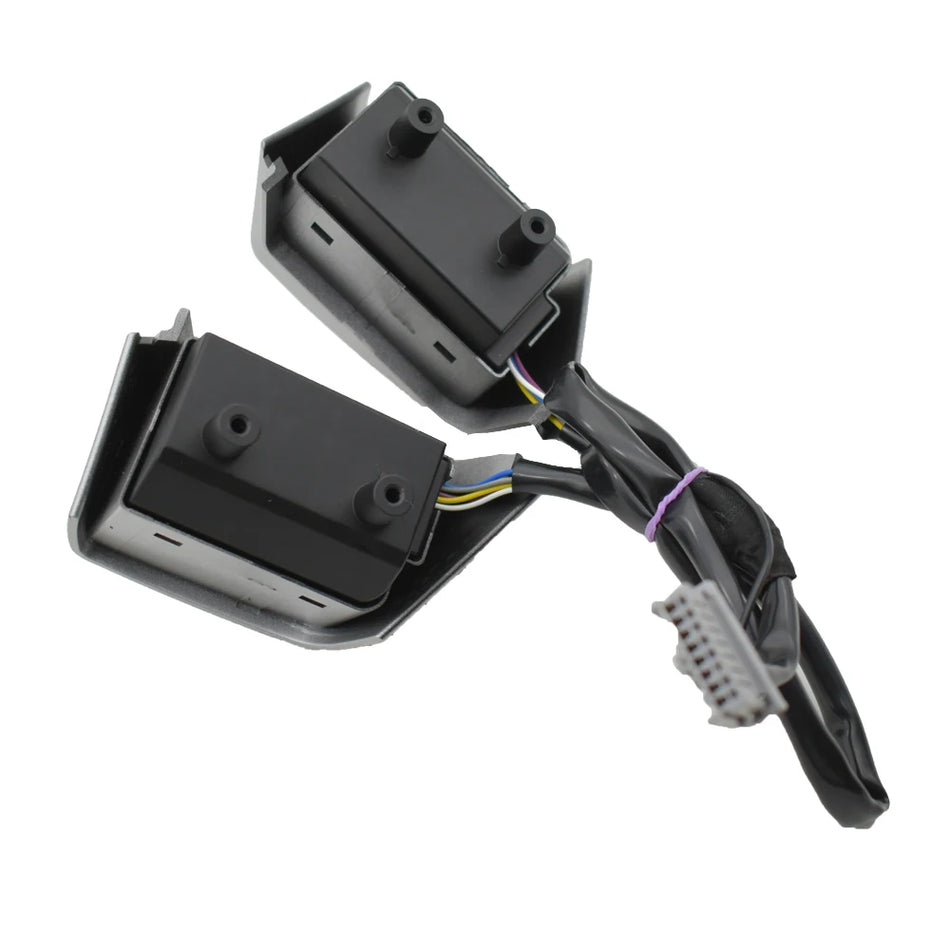 Lenkradsteuerungstasten mit rotem Hintergrundlicht aus ABS für Nissan LIVINA, TIIDA, SYLPHY