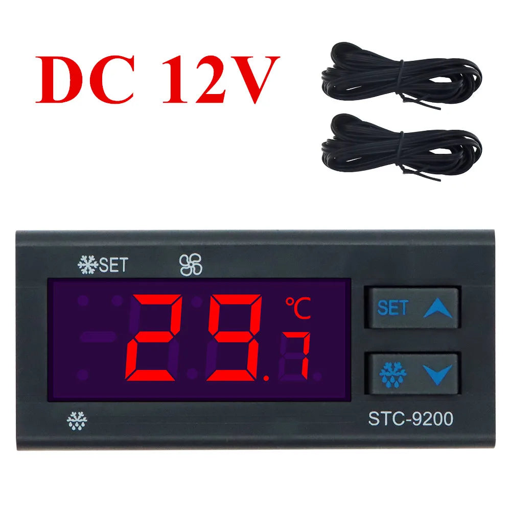 STC-9200 Temperature Controller - Digital Thermostat DC 12V