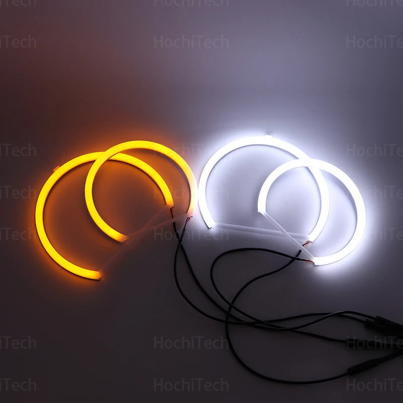 Anillos de Ojos de Ángel LED Switchback para BMW X5 E53 2004-2006 Restyling