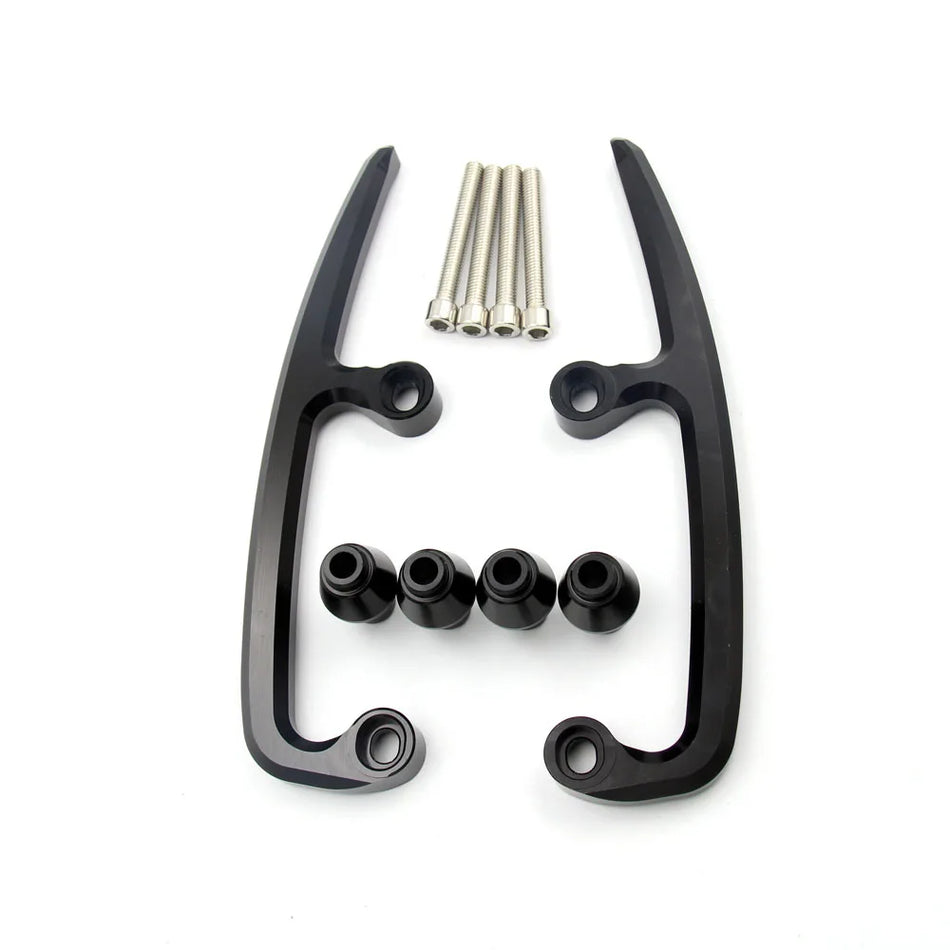 Barra de Apoio Traseira Kawasaki Ninja 650 Trilho de Alumínio para Passageiro para Z650 2017 a 2019