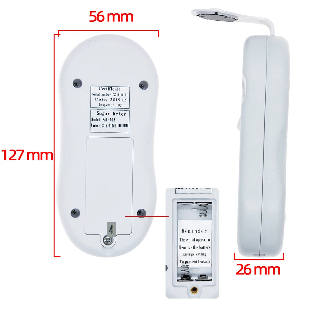 Portable Salinity Meter PAL-104 - Precise Readings Plus