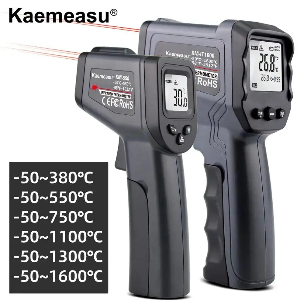 Kaemeasu Handheld Infrared Thermometer Noncontact Laser