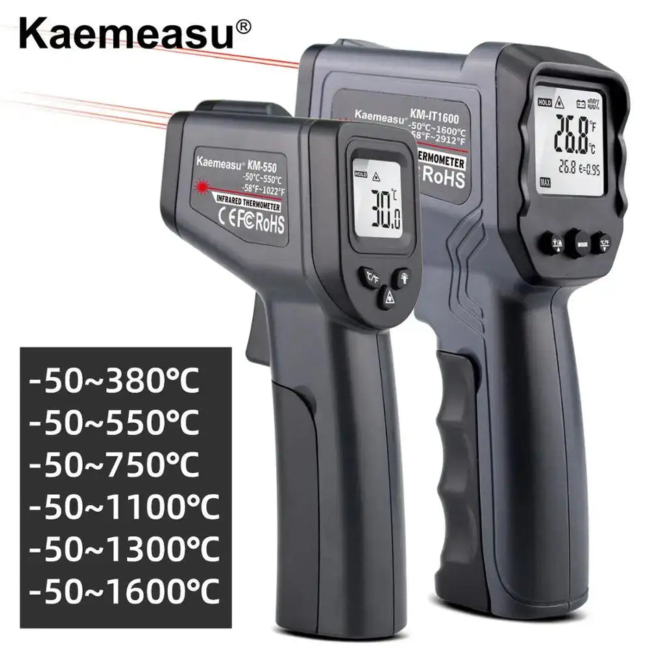 Kaemeasu Handheld Infrared Thermometer Noncontact Laser