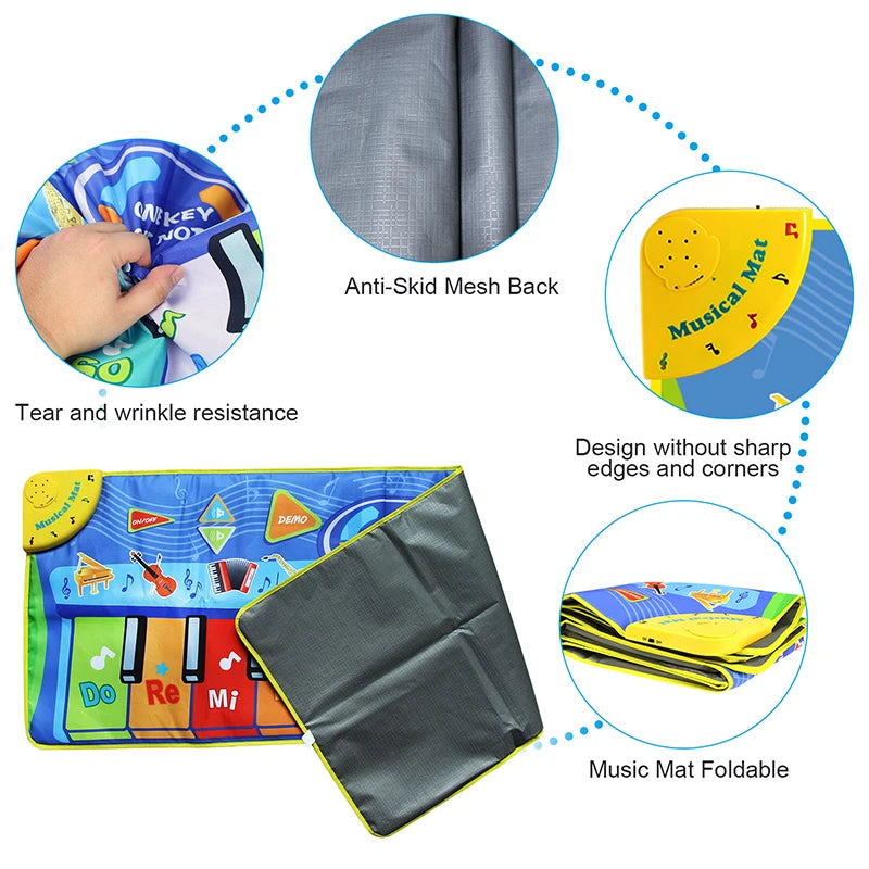 Music Playing Mat &ndash; Interactive Educational Fun for Kids