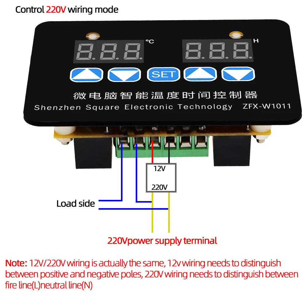 ZFX-W1011 Temperature Controller &ndash; Intelligent Time Control