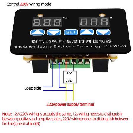 ZFX-W1011 Temperature Controller &ndash; Intelligent Time Control