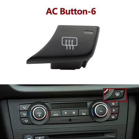 Car Air Conditioning AC Ventilation Adjust Switch Button For BMW 1 3 X1 X3 Series E82 E88 E84 E90 E91 E92 E93 F25 64119344143 by InterCyprus Trading Ltd