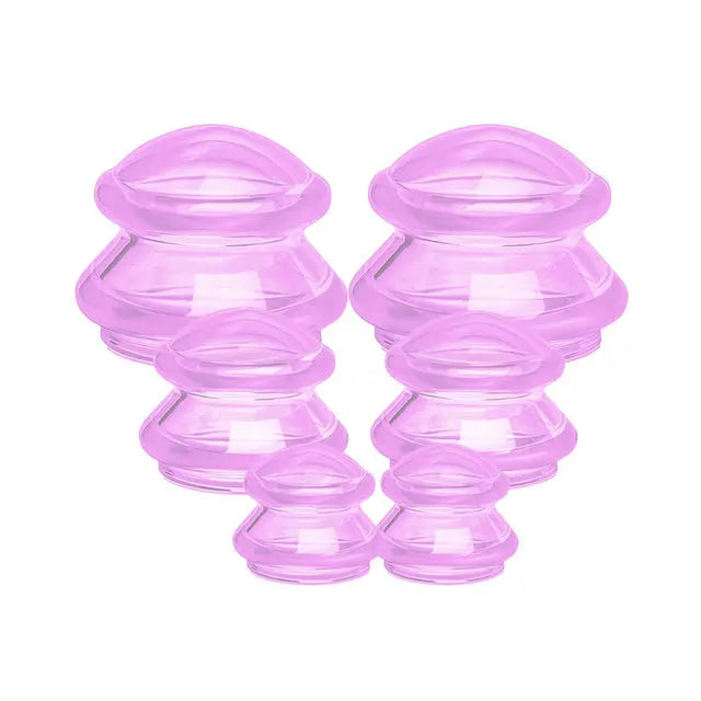 Anti Cellulite Vacuum Cupping Set - Ultra Comfort Massage 2Set SML PU