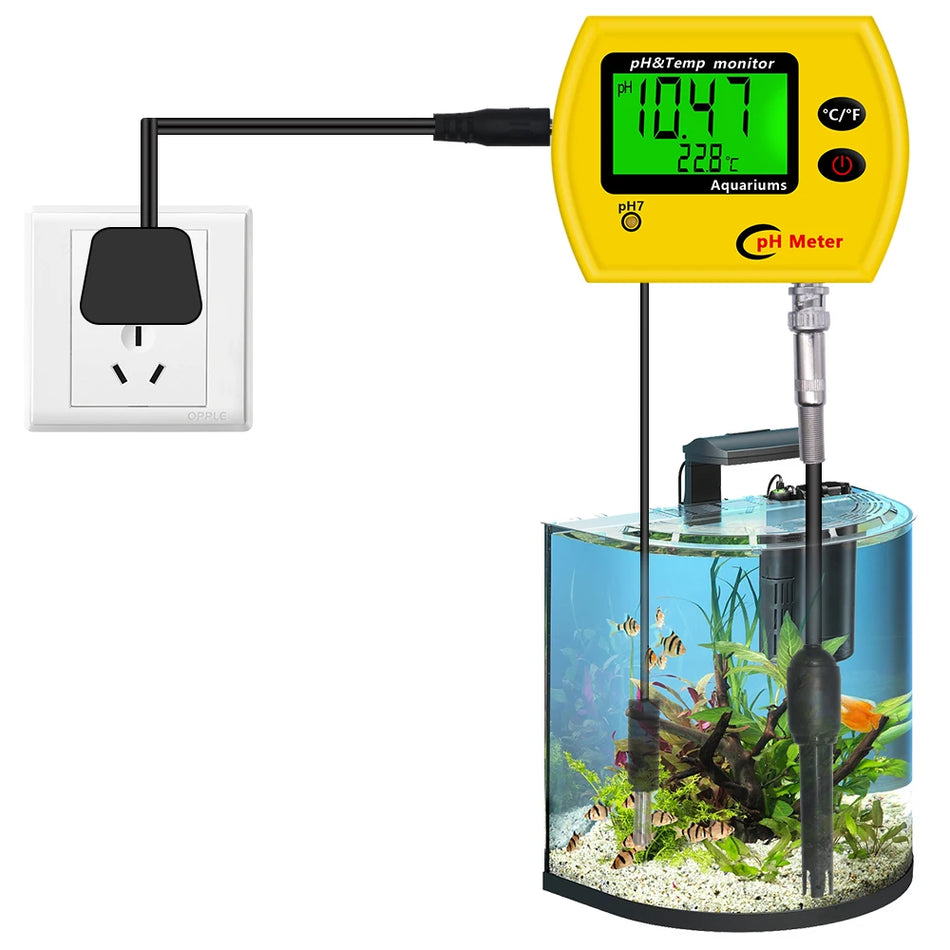PH-991 PH Meter Tester Durable Acidimeter &ndash; Water Monitor US Plug