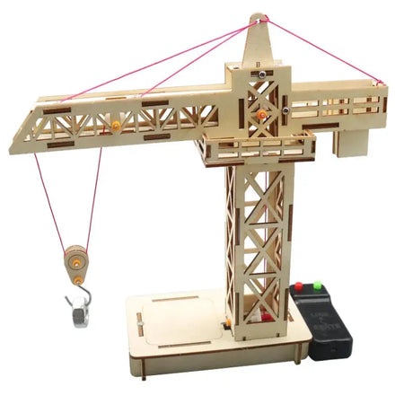 Remote Control Tower Crane Lifting Crane Diy Models & Building Toy Science &Education Model Toy For Children Gift Toy by InterCyprus Trading Ltd