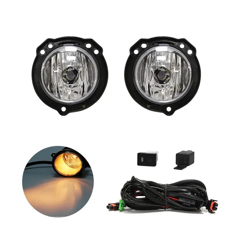 For Toyota Avanza 2012 2013 2014 2015 2016 LED Fog Lamp DRL Light Daytime Running Bumper Driving Waterproof Switch Relay Wires by InterCyprus Trading Ltd