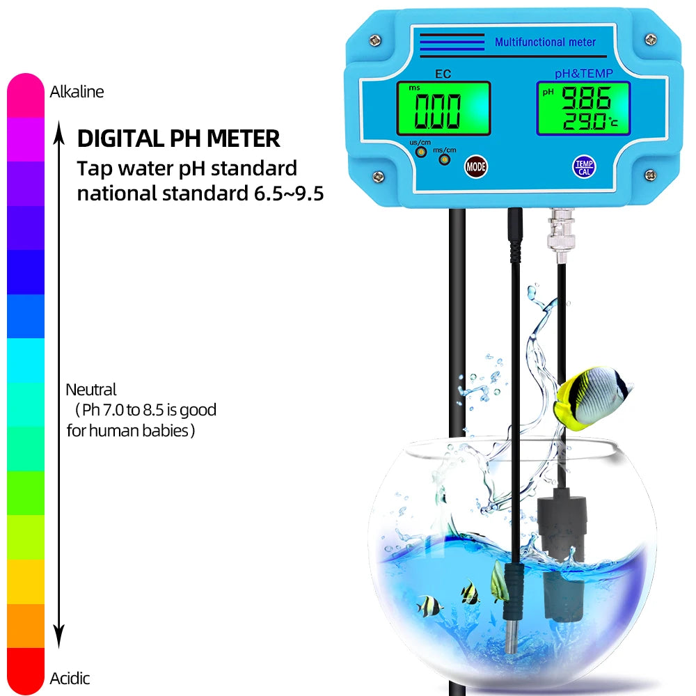 PH/EC-2981 2 in 1 Digital PH EC Meter &ndash; High Accuracy