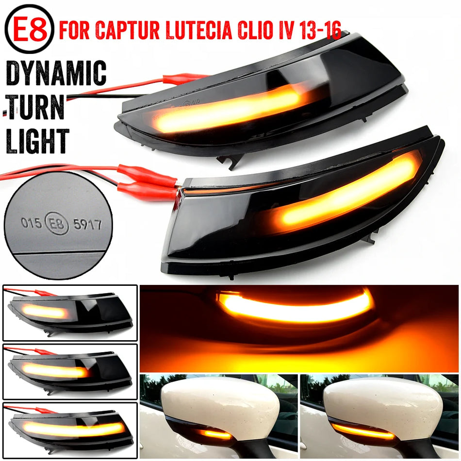 Динамический светодиодный поворотник для Renault Clio IV Captur J87