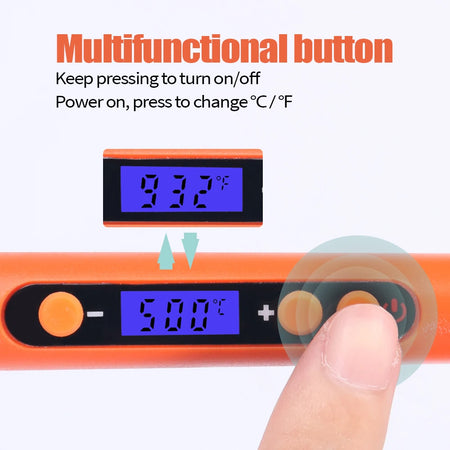 928D-I Digital Soldering Iron Kit &ndash; Temperature Adjustable