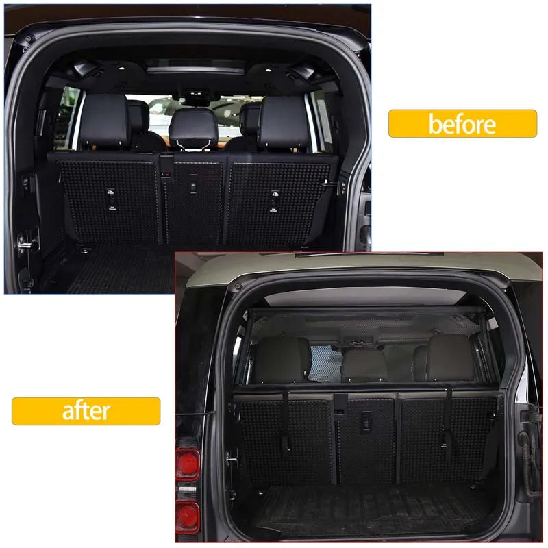 Poliester tylna siatka izolacyjna bagażnika Defender 110 2020-2024