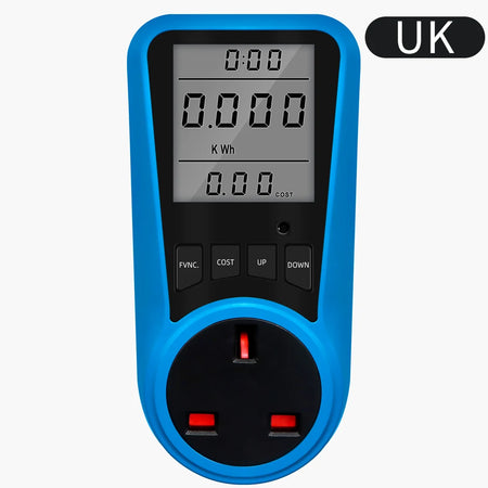 KWE-PMB05O - Energy And Power Meter With Digital Display UK Wihout Backlight