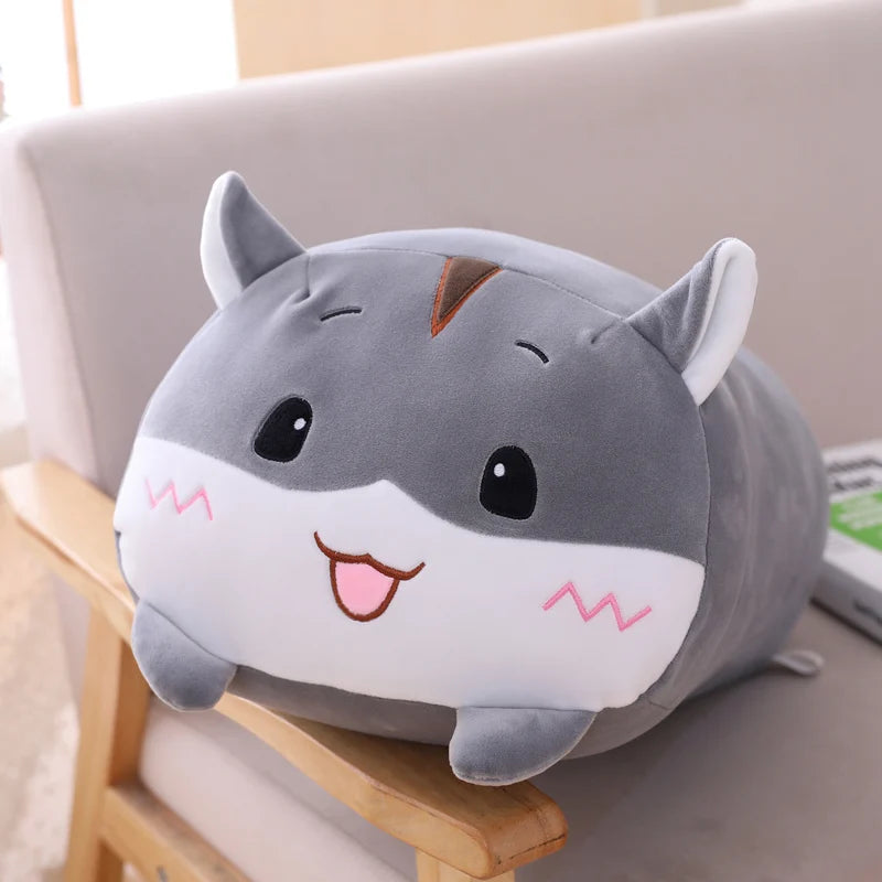 Kawaii Plush Animal Pillows - 9 Styles of Soft Stuffed Toys 8 / 20cm