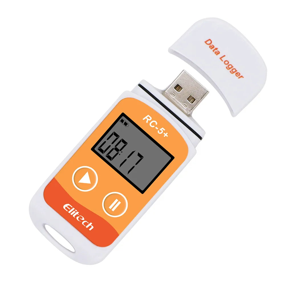 RC-5+ Temperature Data Logger &ndash; PDF Report USB Recorder