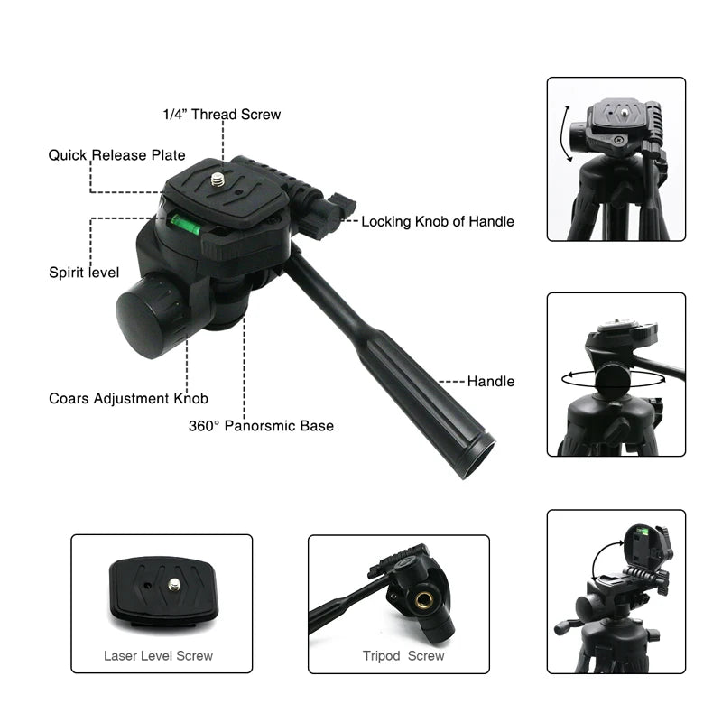 CLUBIONA LB06 &ndash; Universal 3D Laser Level Holder Tripod