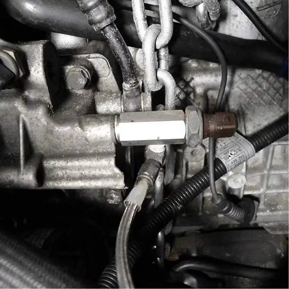 1/8'' BSPT & 1/8'' NPT & M10 Stainless Steel Oil Pressure Sensor Connector Joint to NPT Tee Adapter Turbo Accessories Adapter by InterCyprus Trading Ltd
