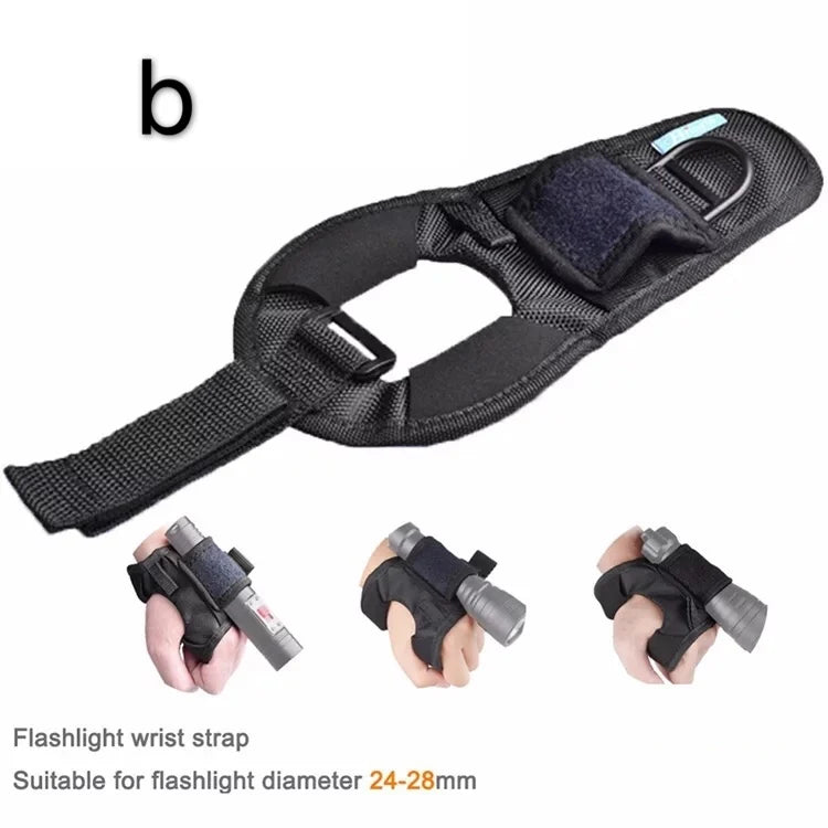 2020 Underwater Scuba Diving LED Torch Holder Wrist Strap