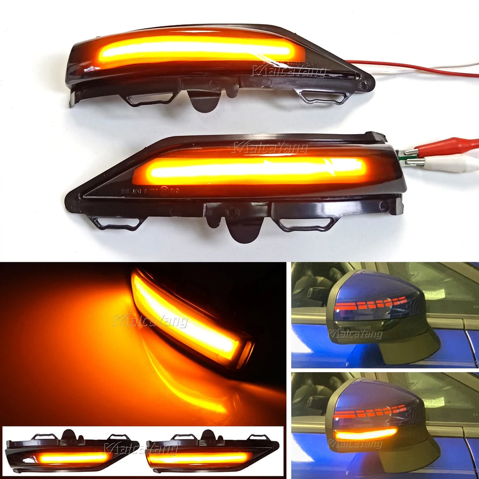 Dynamiczne LED-owe światła kierunkowskazów do Forda Fiesty MK8 19+ Mk7
