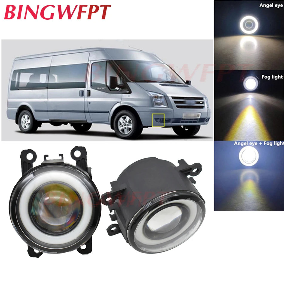 Faro de Niebla LED con Ojo de Ángel para Chasis de Plataforma Ford Transit (2006-2015)