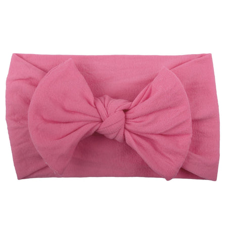 Cute Baby Girl Bowknot Headband - Soft Elastic Hair Accessory for Newborns and Toddlers 22